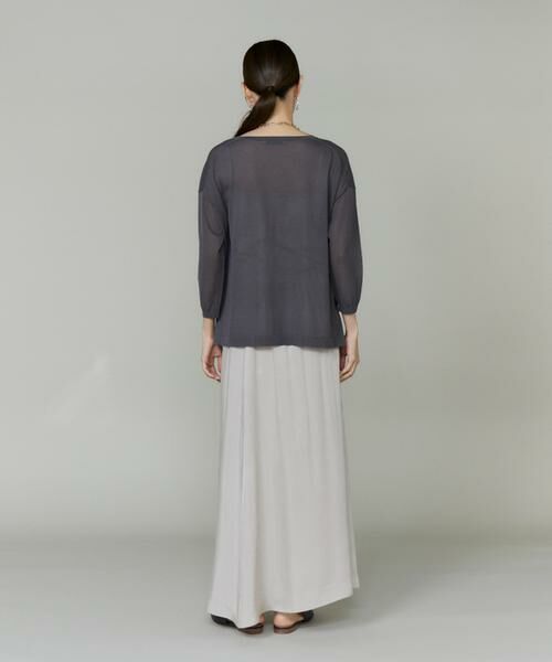 INED / イネド ニット・セーター | オーバーサイズボートネックニット | 詳細5