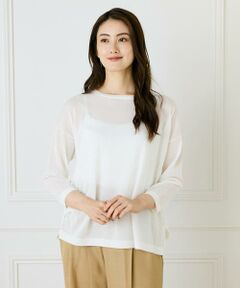 INED / イネド ニット・セーター | 《大きいサイズ》オーバーサイズボートネックニット