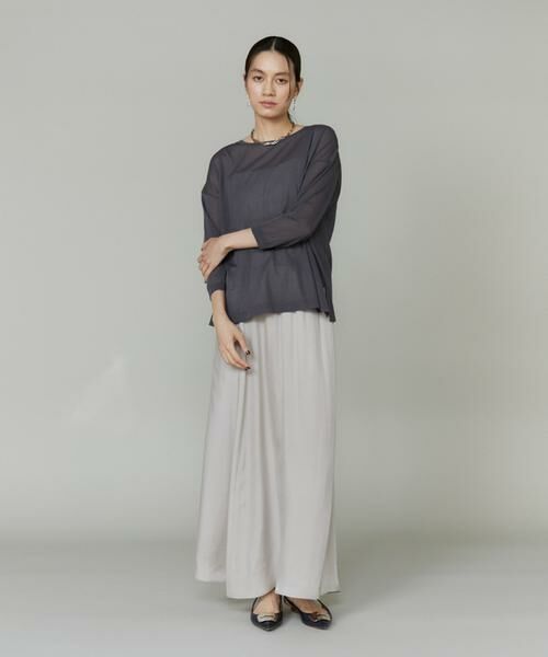 INED / イネド ニット・セーター | 《大きいサイズ》オーバーサイズボートネックニット | 詳細2