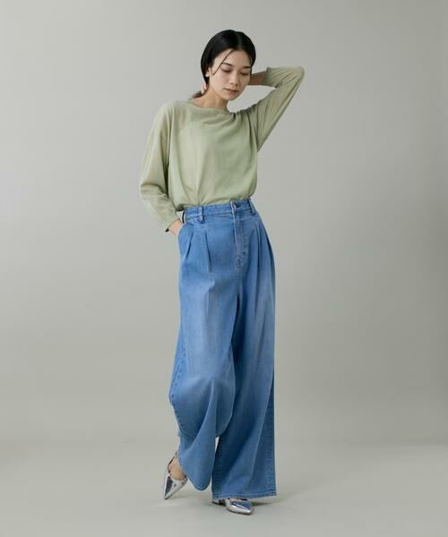 INED / イネド ニット・セーター | 《大きいサイズ》オーバーサイズボートネックニット | 詳細7