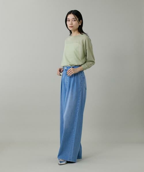 INED / イネド ニット・セーター | 《大きいサイズ》オーバーサイズボートネックニット | 詳細8