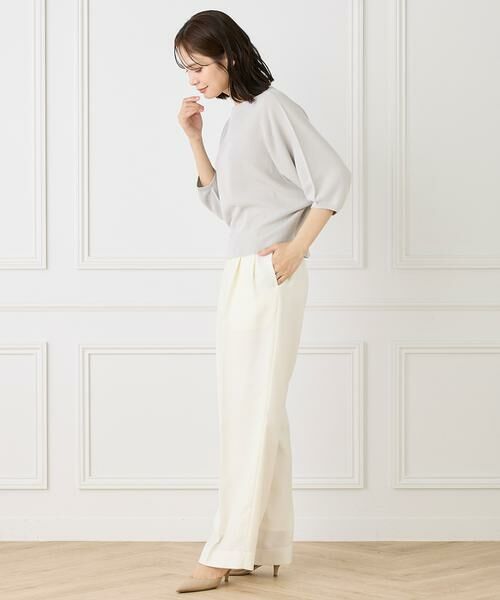 INED / イネド ニット・セーター | 《大きいサイズ》ドルマンスリーブニット《Cuoo》 | 詳細7