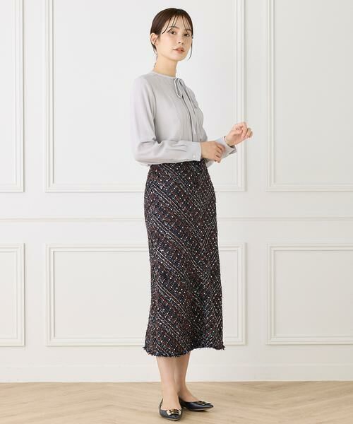 INED / イネド シャツ・ブラウス | ピンタックボウタイブラウス | 詳細10