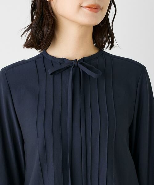 INED / イネド シャツ・ブラウス | ピンタックボウタイブラウス | 詳細15