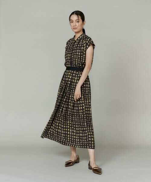 INED / イネド シャツ・ブラウス | 《大きいサイズ》デフォルメチェックプリントブラウス | 詳細2