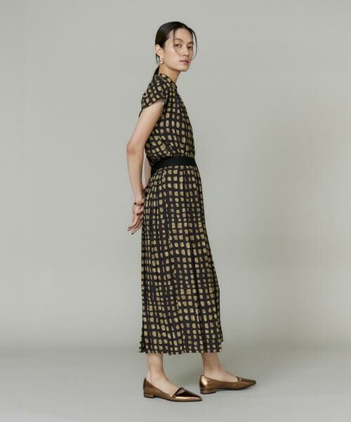 INED / イネド シャツ・ブラウス | 《大きいサイズ》デフォルメチェックプリントブラウス | 詳細4