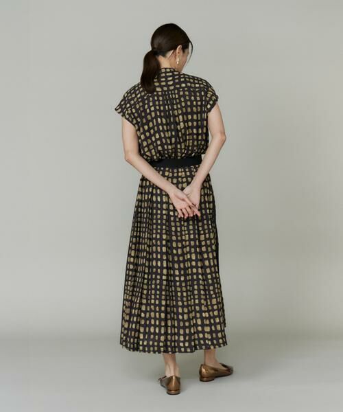 INED / イネド シャツ・ブラウス | 《大きいサイズ》デフォルメチェックプリントブラウス | 詳細5