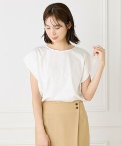 INED / イネド Tシャツ | ショートスリーブコクーントップス