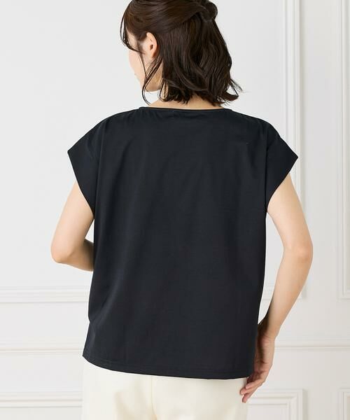 INED / イネド Tシャツ | ショートスリーブコクーントップス | 詳細11