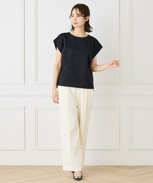 INED / イネド Tシャツ | ショートスリーブコクーントップス | 詳細2