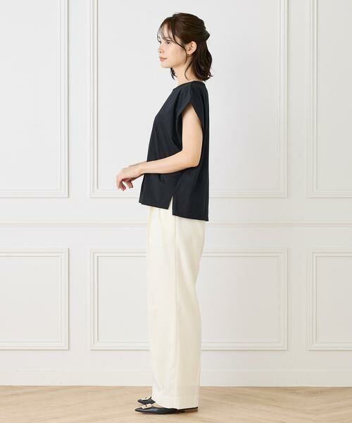 INED / イネド Tシャツ | ショートスリーブコクーントップス | 詳細3