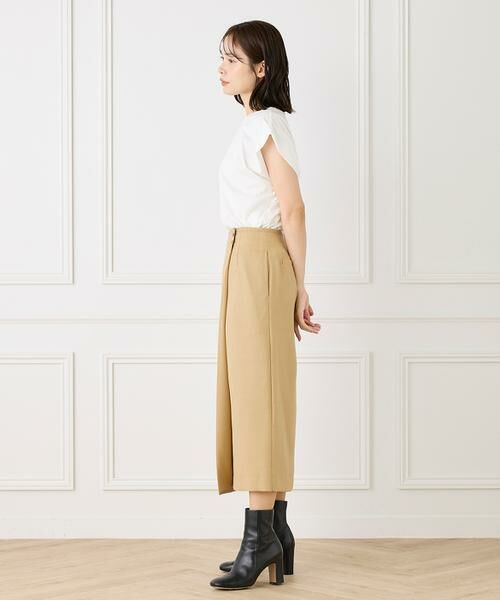 INED / イネド Tシャツ | ショートスリーブコクーントップス | 詳細6