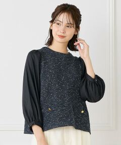 INED / イネド Tシャツ | ドッキングプルオーバー