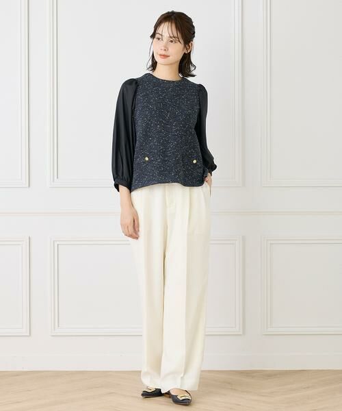 INED / イネド Tシャツ | ドッキングプルオーバー | 詳細12