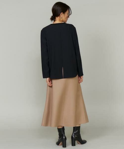 INED / イネド カットソー | 吸汗速乾ジョーゼットプルオーバー | 詳細4