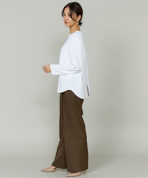 INED / イネド カットソー | 吸汗速乾ジョーゼットプルオーバー | 詳細6