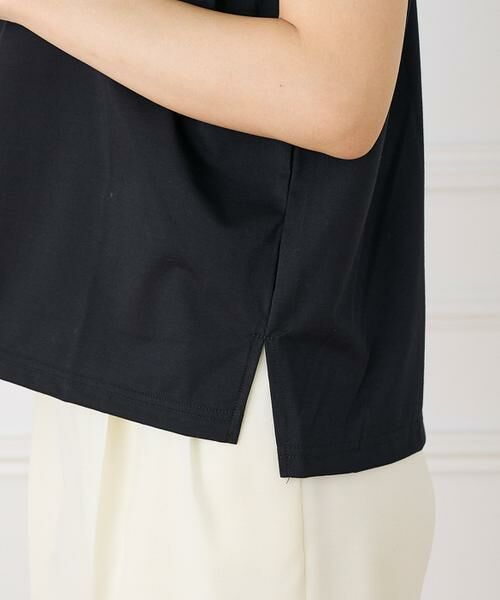 INED / イネド Tシャツ | 《大きいサイズ》ショートスリーブコクーントップス | 詳細14