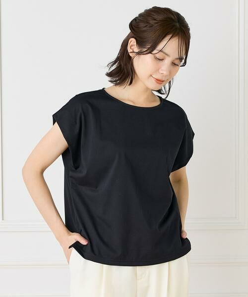 INED / イネド Tシャツ | 《大きいサイズ》ショートスリーブコクーントップス | 詳細9