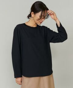 INED / イネド Tシャツ | 《大きいサイズ》吸汗速乾ジョーゼットプルオーバー