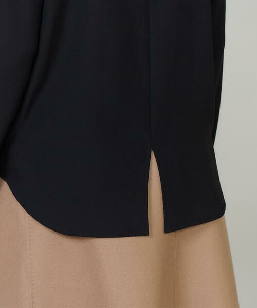 INED / イネド Tシャツ | 《大きいサイズ》吸汗速乾ジョーゼットプルオーバー | 詳細11