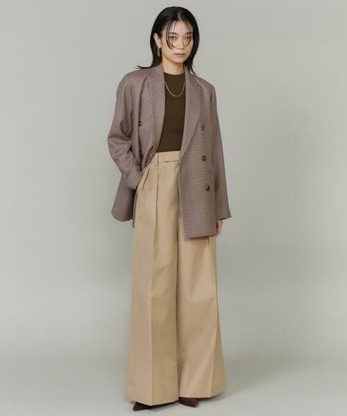 INED / イネド テーラードジャケット | 《三尋木奈保コラボ・Oggi11月号掲載商品》ダブルブレストジャケット | 詳細6