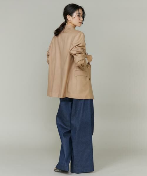 INED / イネド テーラードジャケット | 《大きいサイズ》ダブルブレストジャケット《三尋木奈保コラボ・Oggi11月号掲載商品》 | 詳細12