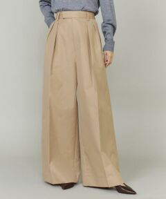 INED / イネド チノ・ワークパンツ | 《三尋木奈保コラボ・Oggi11月号掲載商品》大人ワイドチノパンツ