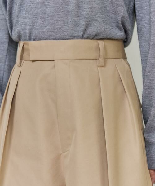 INED / イネド チノ・ワークパンツ | 《三尋木奈保コラボ・Oggi11月号掲載商品》大人ワイドチノパンツ | 詳細10