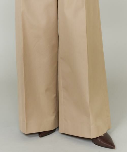 INED / イネド チノ・ワークパンツ | 《三尋木奈保コラボ・Oggi11月号掲載商品》大人ワイドチノパンツ | 詳細13