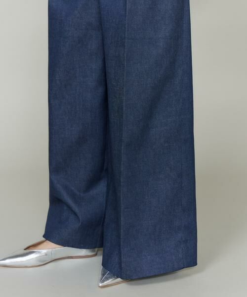 INED / イネド デニムパンツ | 《三尋木奈保コラボ・Oggi11月号掲載商品》大人ワイドデニムパンツ | 詳細10
