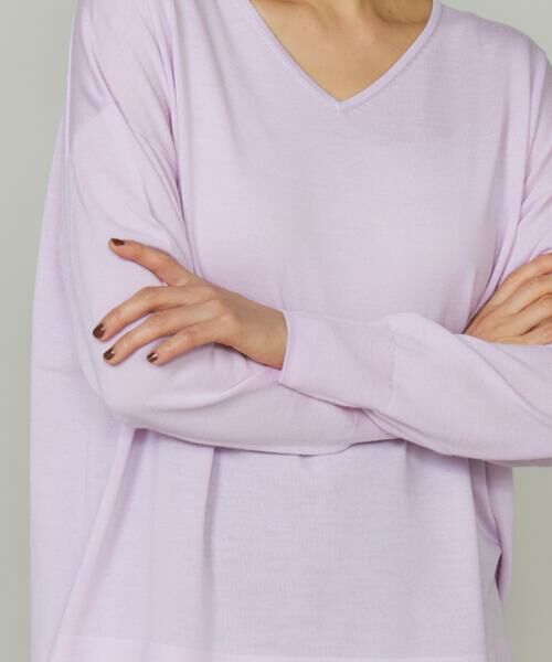 INED / イネド ニット・セーター | オーバーサイズVネックニット | 詳細11