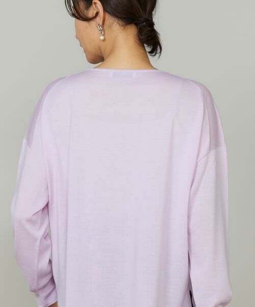 INED / イネド ニット・セーター | オーバーサイズVネックニット | 詳細13