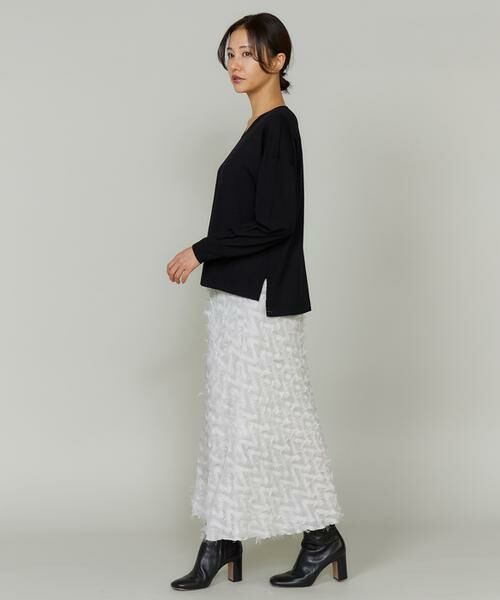 INED / イネド ニット・セーター | オーバーサイズVネックニット | 詳細3