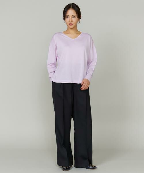 INED / イネド ニット・セーター | オーバーサイズVネックニット | 詳細8