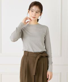 INED / イネド ニット・セーター | 《Cuoo》ホールガーメントクルーネックリブニット