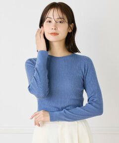 INED / イネド ニット・セーター | 《Cuoo》ホールガーメントクルーネックリブニット