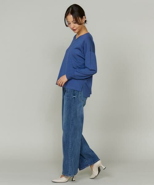 INED / イネド ニット・セーター | 《大きいサイズ》オーバーサイズVネックニット | 詳細7