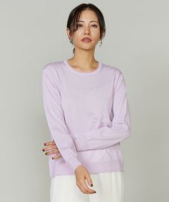 INED / イネド ニット・セーター | 《大きいサイズ》クルーネックプルオーバー