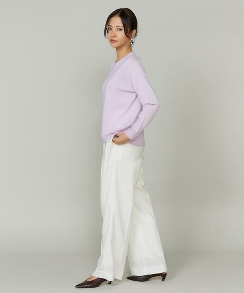 INED / イネド ニット・セーター | 《大きいサイズ》クルーネックプルオーバー | 詳細3