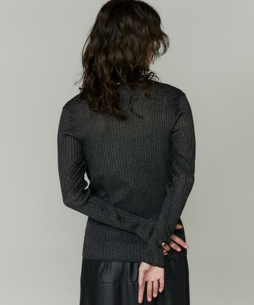 INED / イネド カーディガン・ボレロ | ワイドリブVネックカーディガン | 詳細10