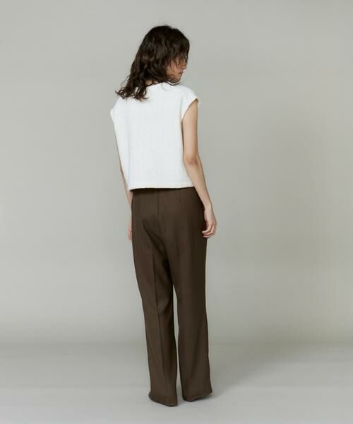 INED / イネド ベスト | ツイード風ジレ | 詳細5