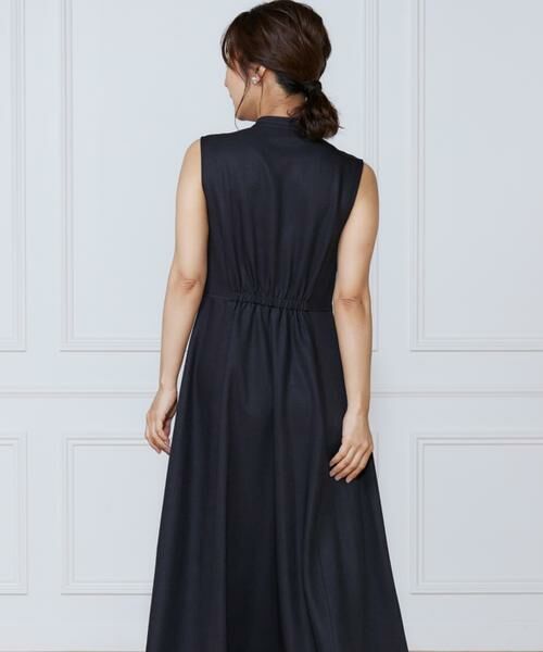 INED / イネド ミニ丈・ひざ丈ワンピース | デニムプリントラッフルワンピース | 詳細12