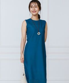 INED / イネド ミニ丈・ひざ丈ワンピース | ハートアイレットニットワンピース