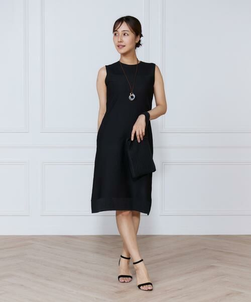 INED / イネド ミニ丈・ひざ丈ワンピース | ハートアイレットニットワンピース | 詳細13