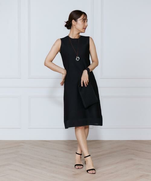 INED / イネド ミニ丈・ひざ丈ワンピース | ハートアイレットニットワンピース | 詳細14