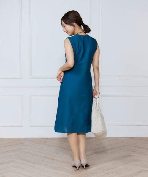 INED / イネド ミニ丈・ひざ丈ワンピース | ハートアイレットニットワンピース | 詳細5