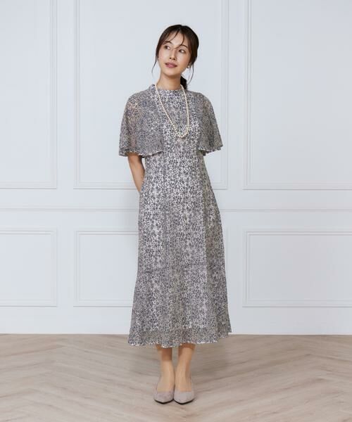 INED / イネド ミニ丈・ひざ丈ワンピース | 配色レースマーメイドワンピース | 詳細13