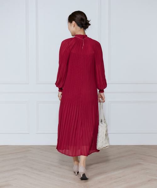 INED / イネド ミニ丈・ひざ丈ワンピース | 総プリーツシャーリングワンピース | 詳細5