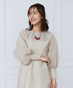 INED / イネド カーディガン・ボレロ | ハートアイレットニットボレロ