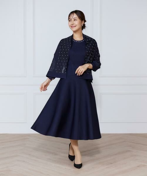 INED / イネド マフラー・ショール・スヌード・ストール | シアーアーガイルパールショール | 詳細8